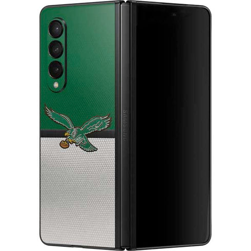 NFL Philadelphia Eagles Vintage Galaxy Z Fold3 5G Skin